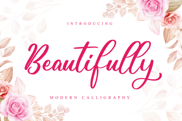 Beautifully: An Elegant Script Font for Editorial Design