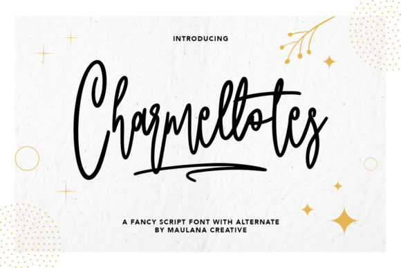 Charmellotes: A Versatile Script Font for Engaging Campaigns