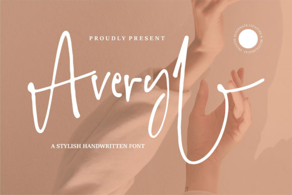 Discover the Charm of Averyl: A Perfect Handwritten Font