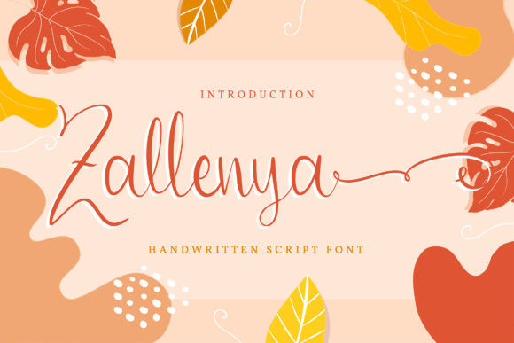 Discover Zallenya: A Romantic Calligraphy Font for Web Design