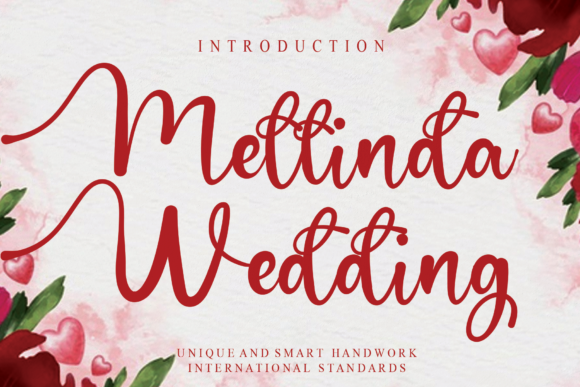 Elevate Your Craft with Mellinda Wedding Font