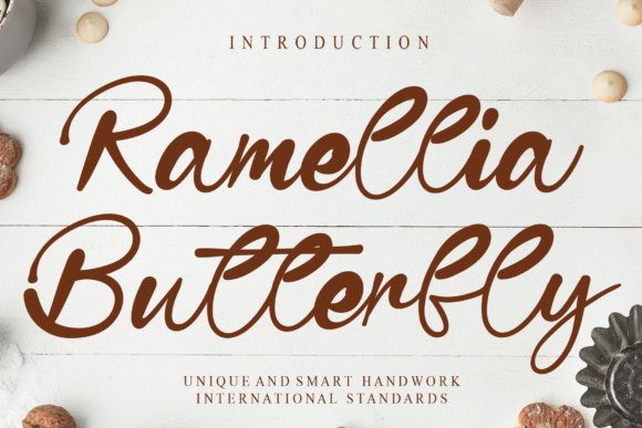 Elevate Your Web Design with Ramellia Butterfly Font