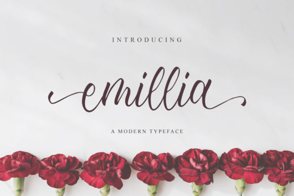 Emillia: A Handwritten Font for Editorial Elegance