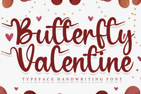 Enhance Your Brand with Butterfly Valentine Font