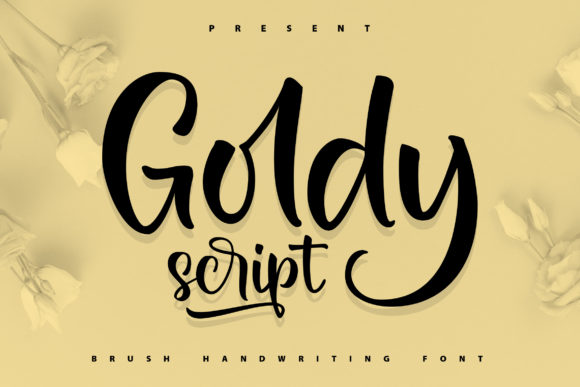 Enhance Your Brand with Goldy: A Handwritten Font