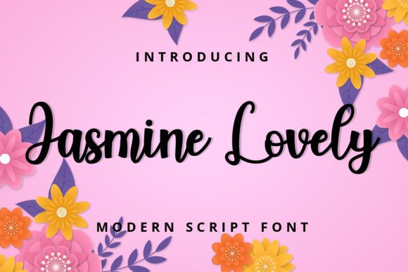 Enhance Your Brand with Jasmine Lovely Font