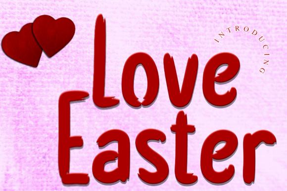 Enhance Your Brand with Love Easter: A Versatile Handwritten Font