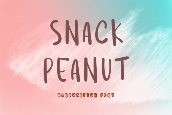 Enhance Your Brand with Snack Peanut Font