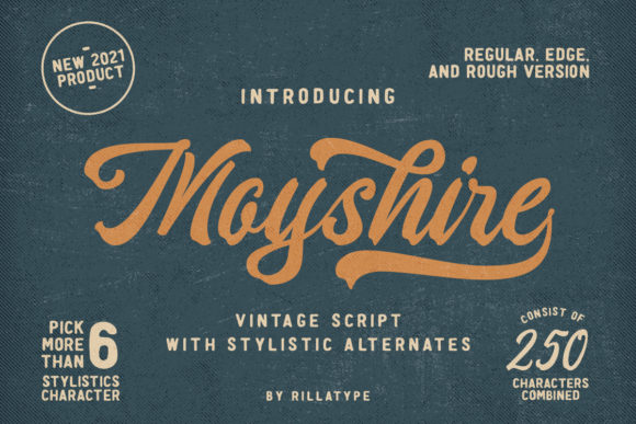 Enhance Your Campaigns with Moyshire: A Bold Handwritten Font