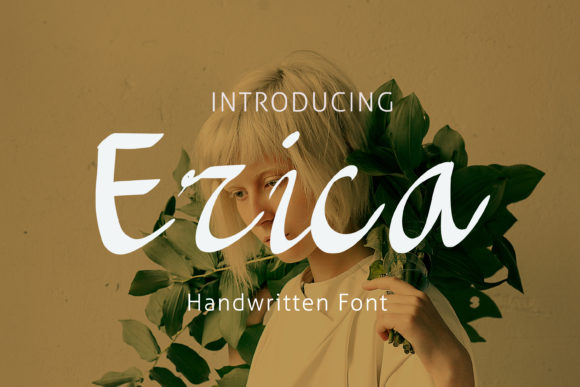 Erica: A Playful and Modern Script Font for Crafters