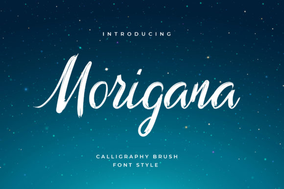 Explore Morigana: A Stylish Script Font for Modern Branding