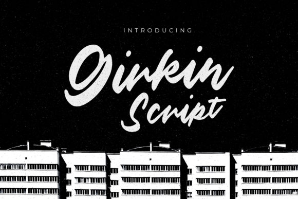 Girkin: A Modern Script Font for Editorial Elegance