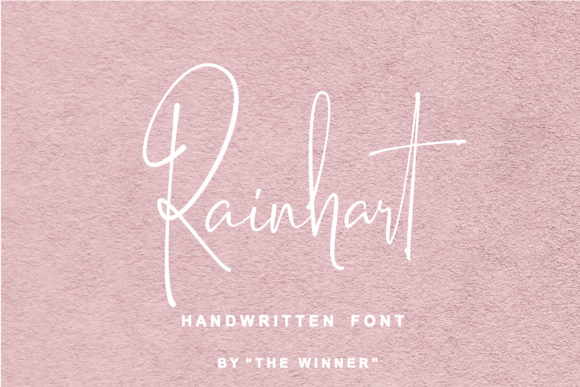Introducing Rainhart: A Graceful Script Font for Elegant Publishing