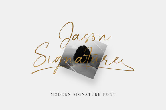 Jason Signature: A Handwritten Font for Editorial Elegance