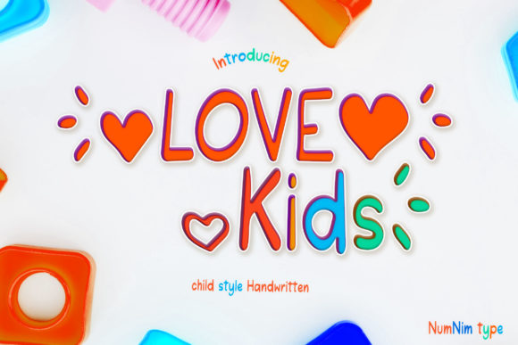 Love Kids: A Charming Handwritten Font for Crafters