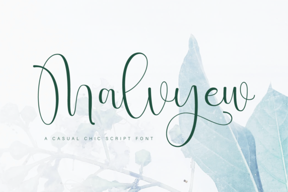 Malvyew: The Perfect Script Font for Your Brand
