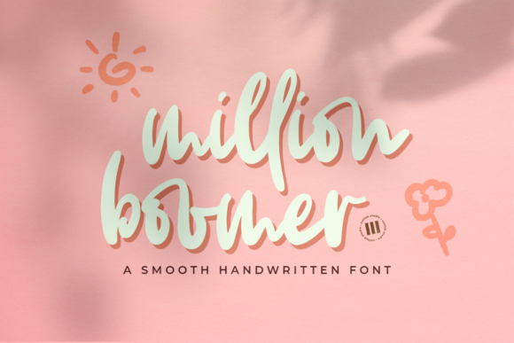 Million Boomer: A Versatile Handwritten Font for Web Design