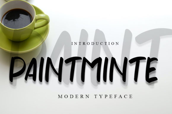 Paintminte: A Fresh and Trendy Handwritten Font for Web Design