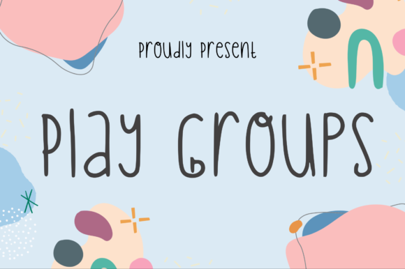 Play Groups: A Handwritten Font for Creative Web Design