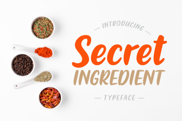 Secret Ingredient: The Perfect Handwritten Font for Crafters