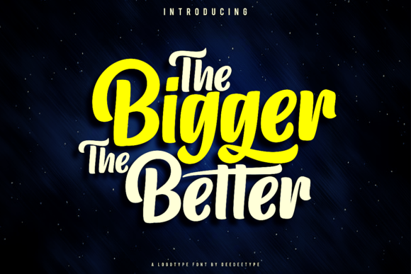 The Bigger the Better: A Versatile Handwritten Font for Crafters