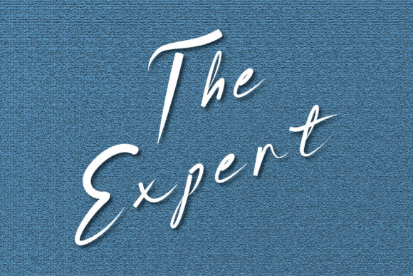 The Expert: A Dainty Handwritten Font for Crafters