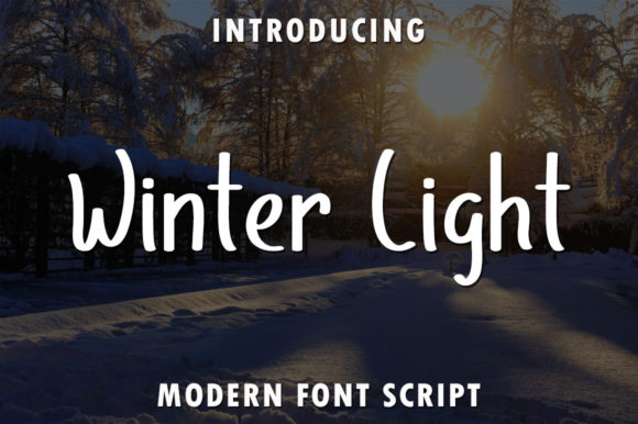 Transform Your Brand with Winter Light Font