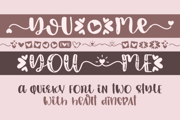 You Me: A Charming Handwritten Font for Web Design